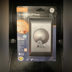 Brand new GE auto shut off timer